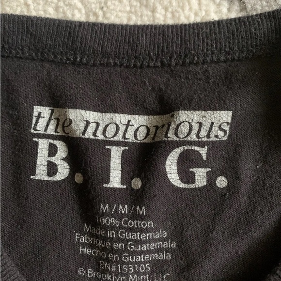 Vintage Biggie Smalls Long Sleeve HipHop Shirt Men’s M - Picture 2 of 3